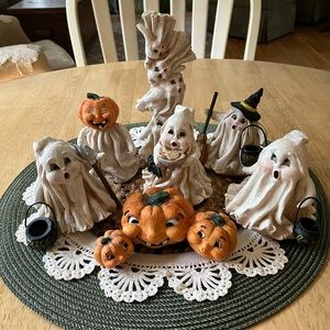 HALLOWEEN Figurines, SET of 7 Boo Buds from Encore Group, Inc.